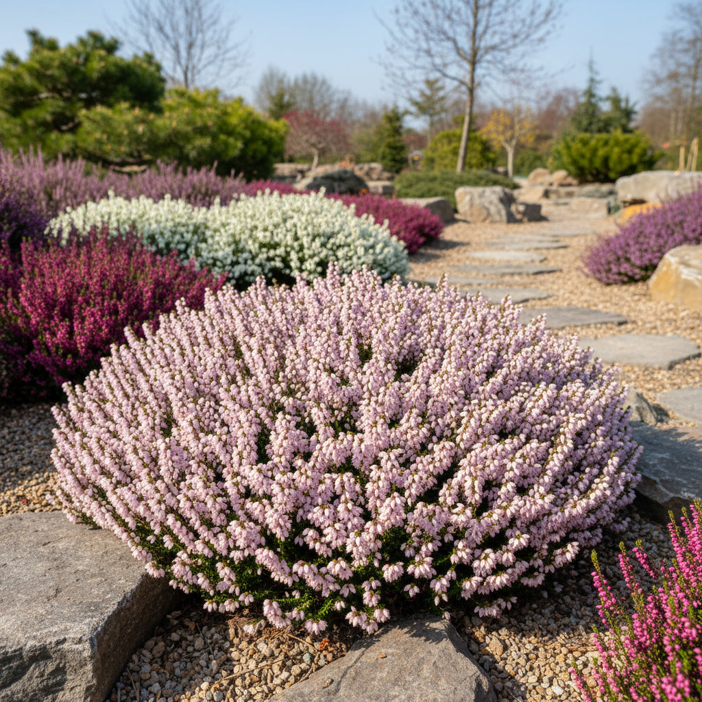 Bruyère des neiges 'Ghost Hills' - Erica darleyensis 'Ghost Hills'