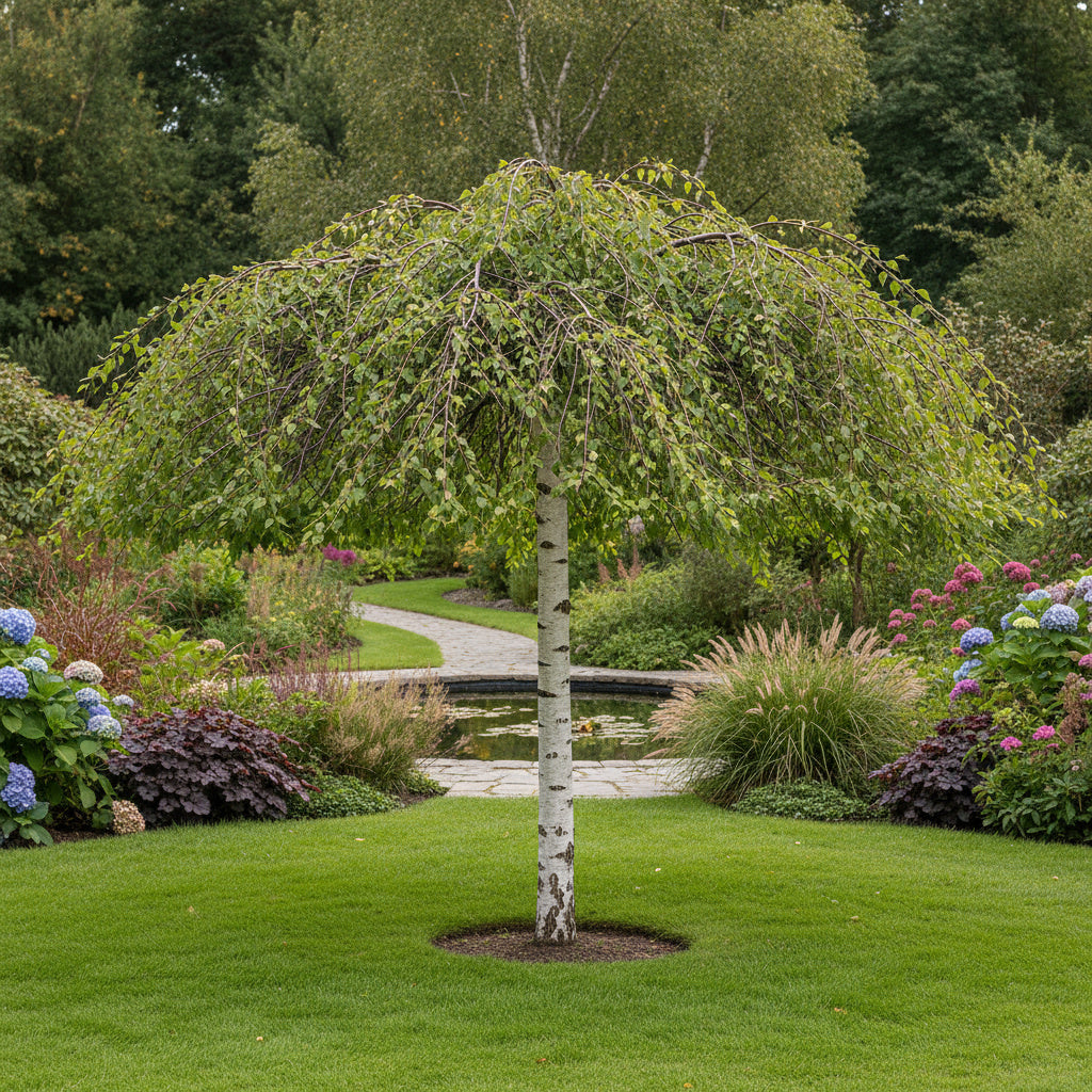 Bouleau commun 'alba' - Betula pendula alba