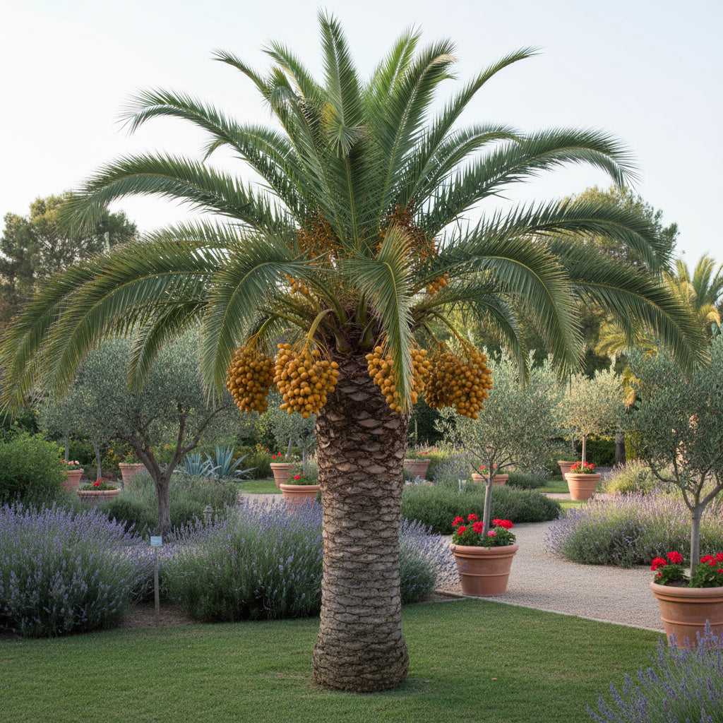 Palmier abricot, palmier à gelée - Butia capitata