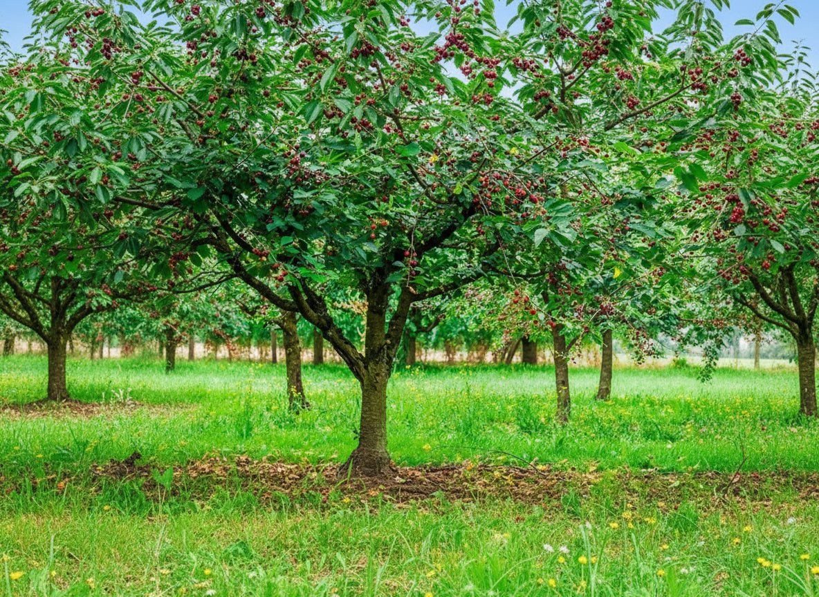 Cerisier 'Bigarreau Burlat' - Prunus avium 'Bigarreau Burlat'