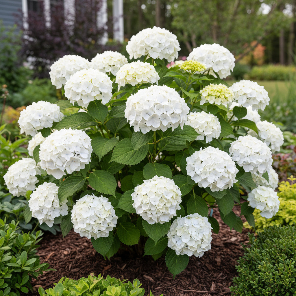 Hortensia 'Soeur Thérèse' - Hydrangea macrophylla 'Soeur Thérèse'
