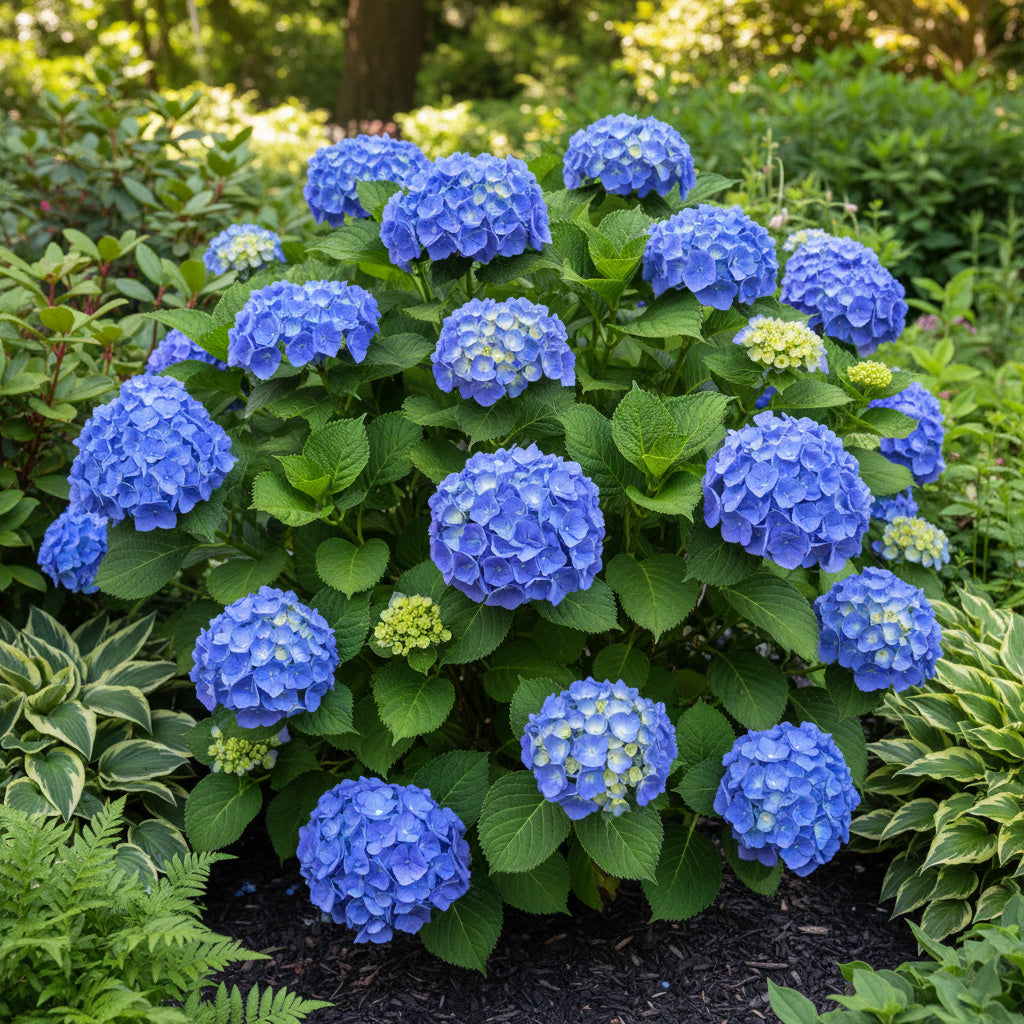 Hortensia 'Nikko Blue' - Hydrangea macrophylla 'Nikko Blue'