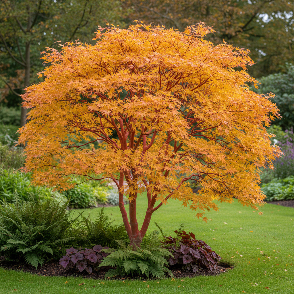 Érable du Japon 'Sango Kaku' - Acer palmatum 'Sango Kaku'
