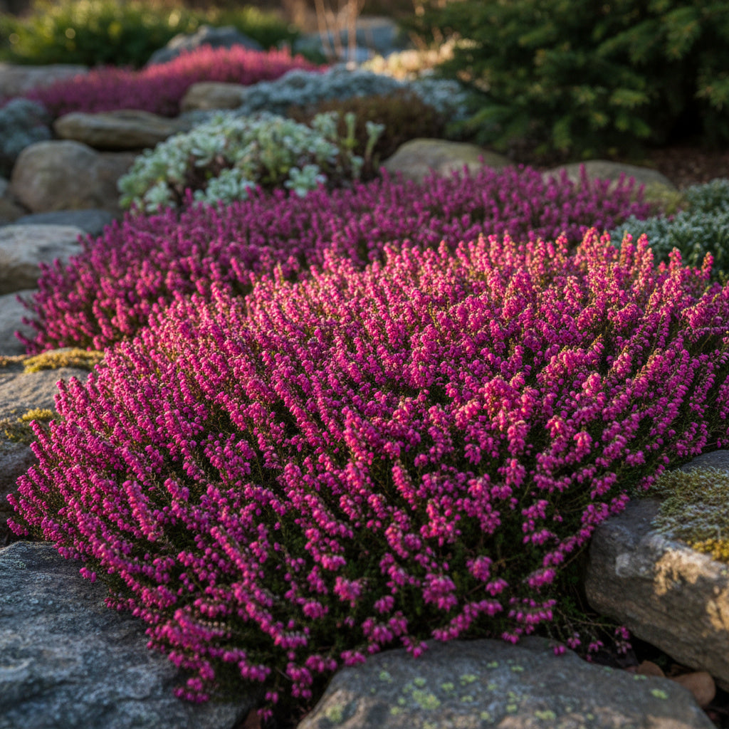 Bruyeres des neige rose -  erica carnea winterfreude