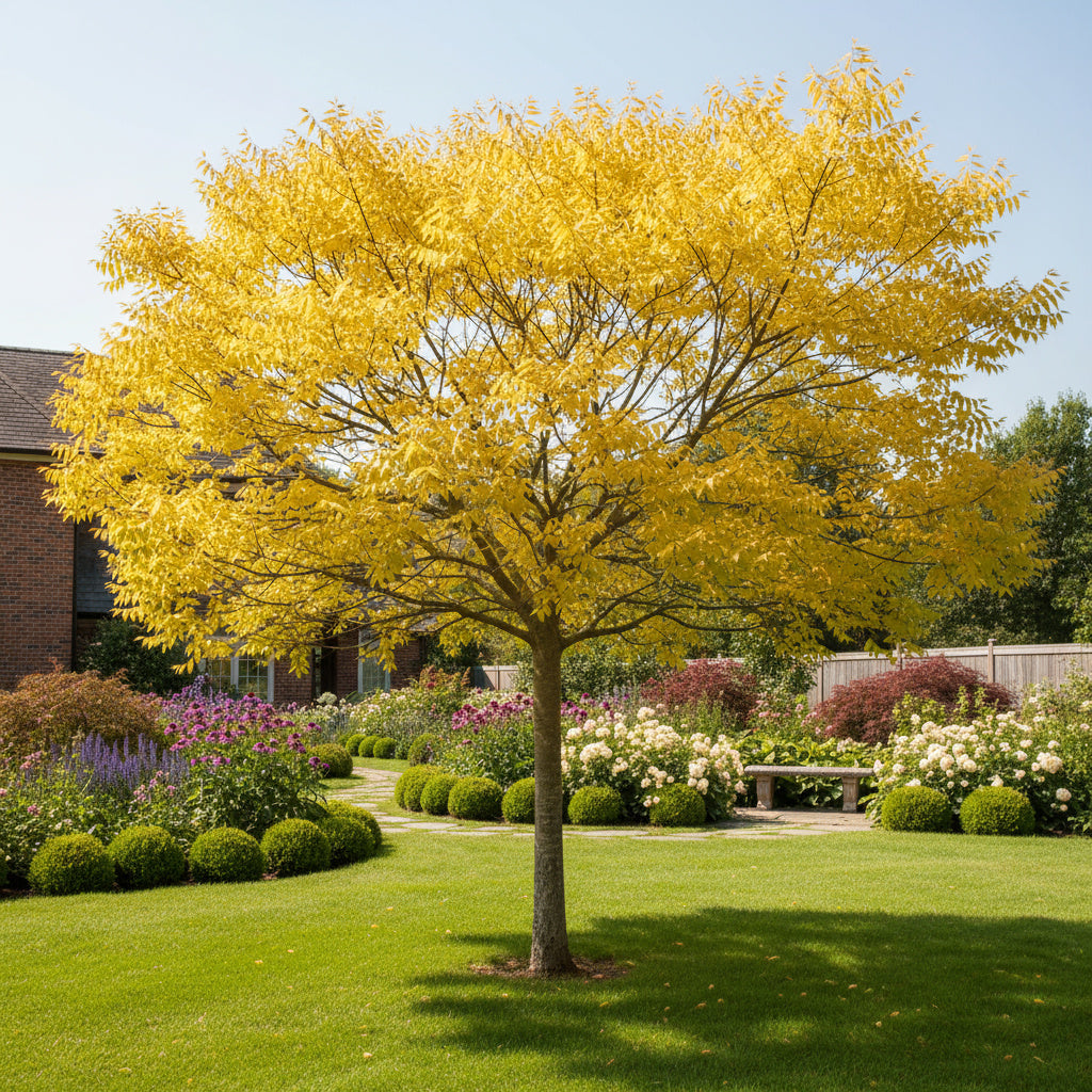 Févier d'Amérique sans épines 'Sunburst' - Gleditsia triacanthos inermis 'Sunburst'