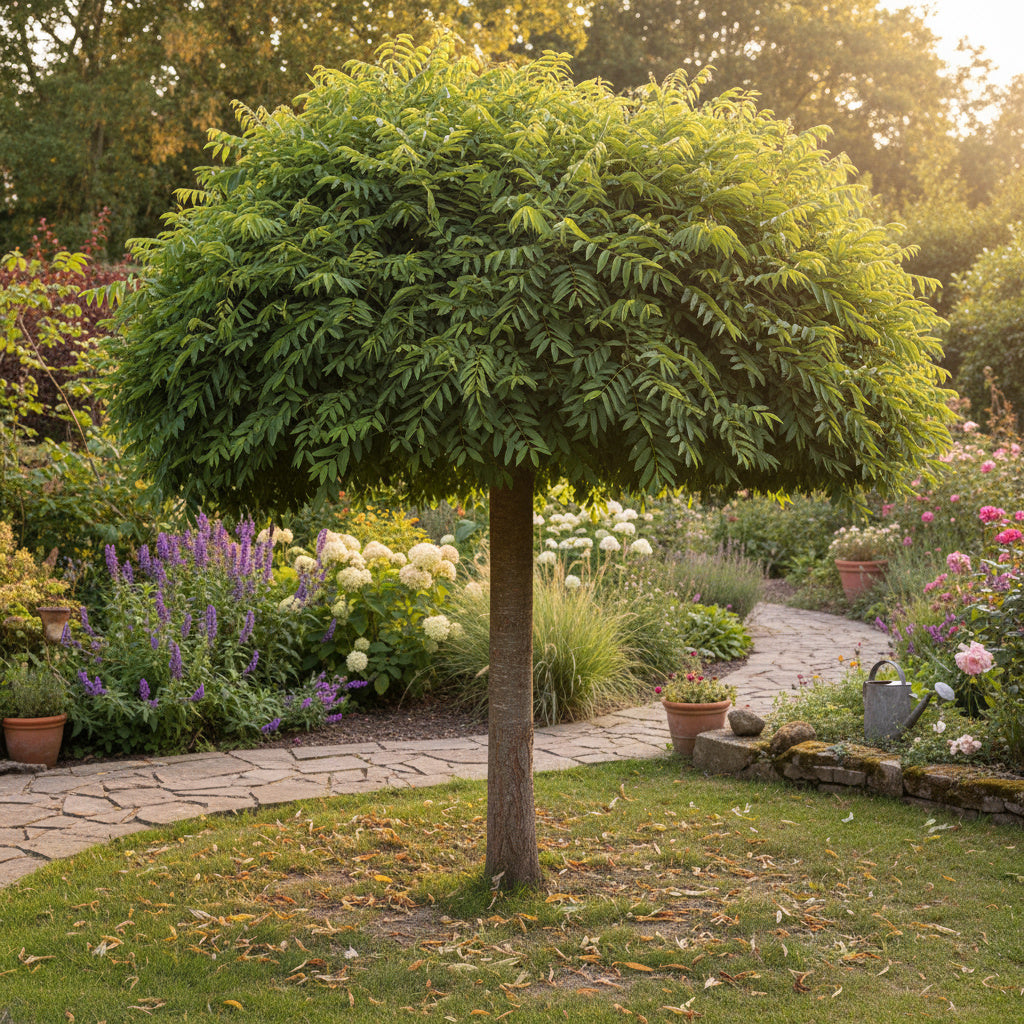 Robinier faux acacia 'Umbraculifera', Acacia boule - Robinia pseudoacacia 'Umbraculifera'