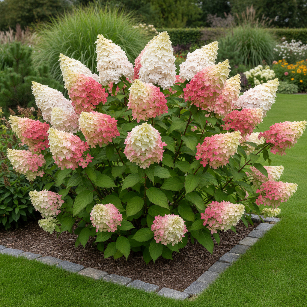 Hortensia paniculé 'Vanille fraise'® - Hydrangea paniculata 'Vanille fraise®'