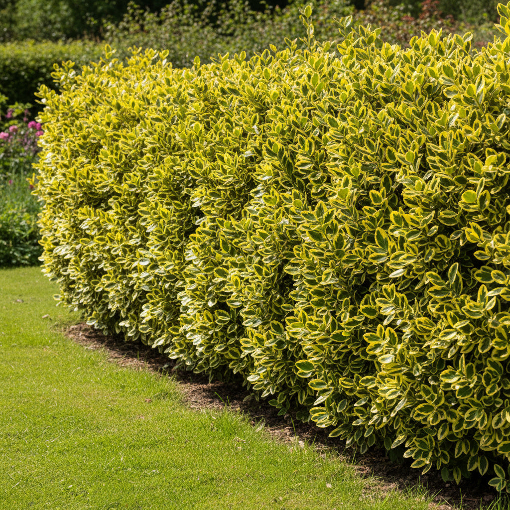 Chalef 'Gilt Edge' - Elaeagnus ebbingei 'Gilt Edge'