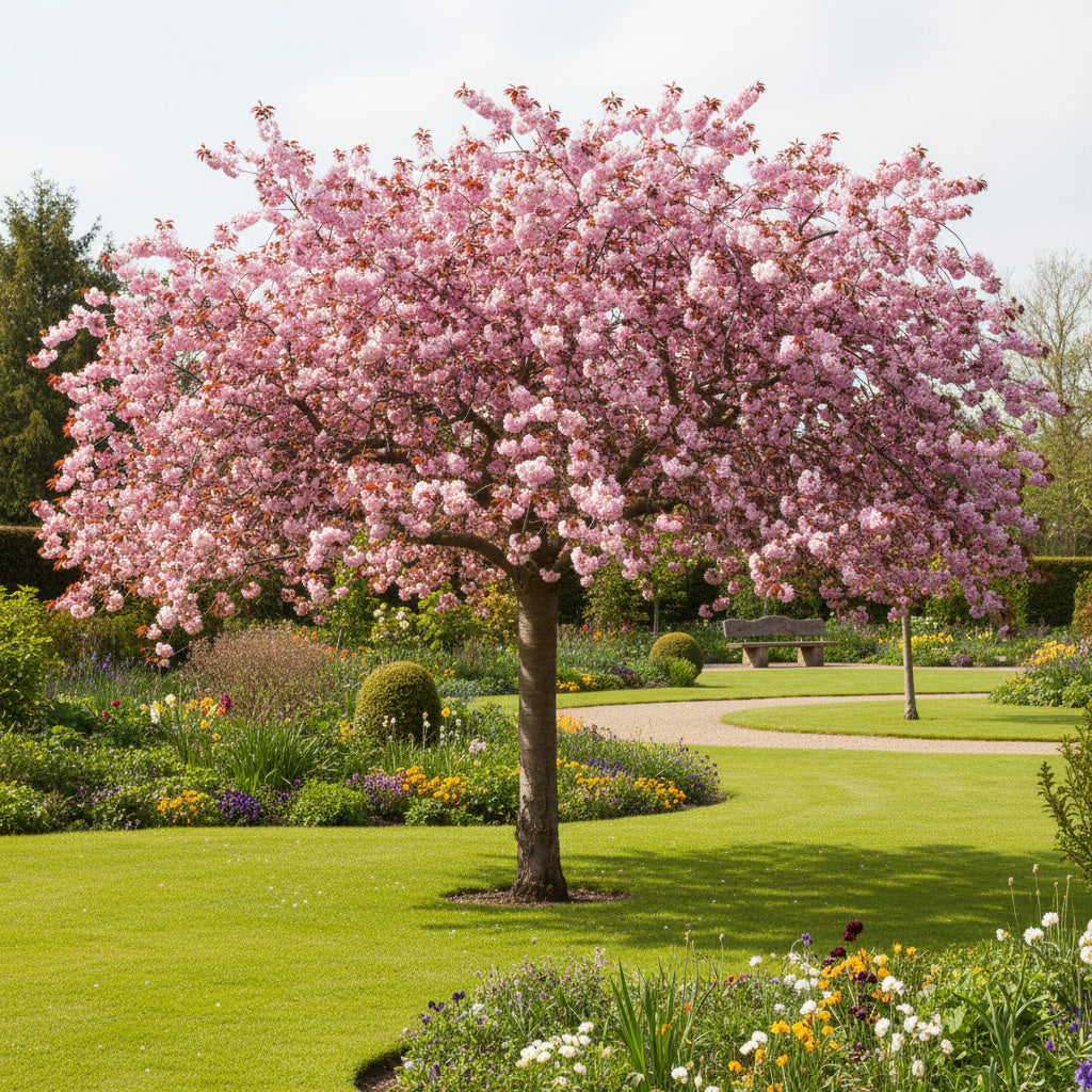 Cerisier du Japon 'Royal burgundy' - Prunus serrulata 'Royal burgundy'