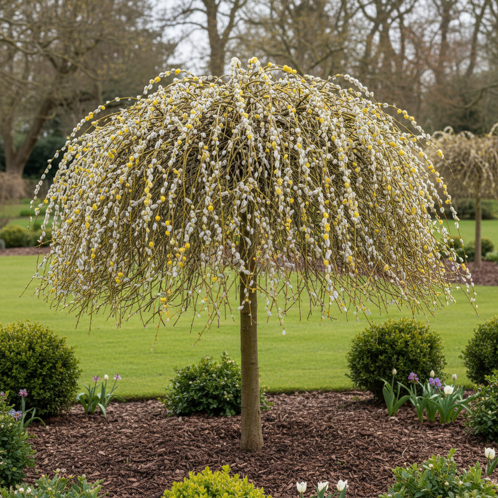Saule marsault 'Kilmarnock' - Salix caprea 'Kilmarnock'