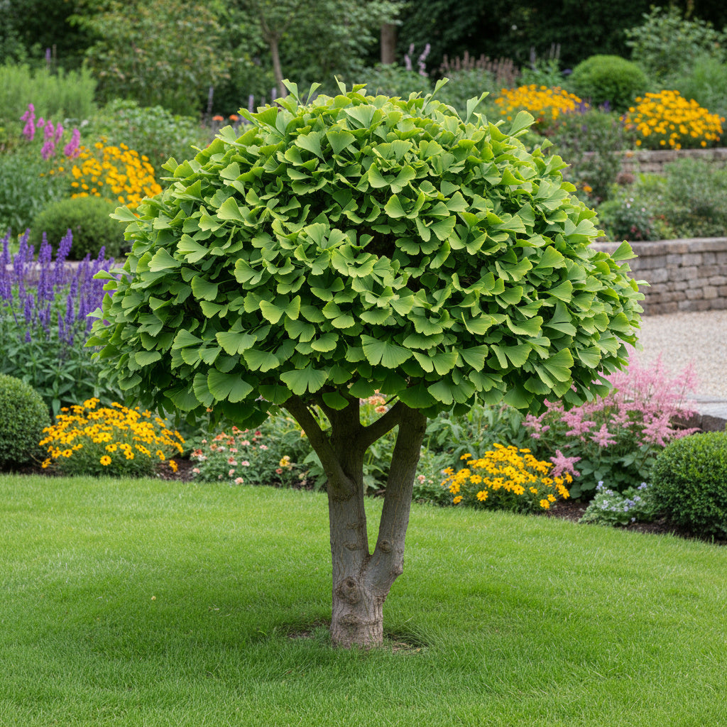Arbre aux 40 écus 'Troll'- Ginkgo biloba 'Troll'