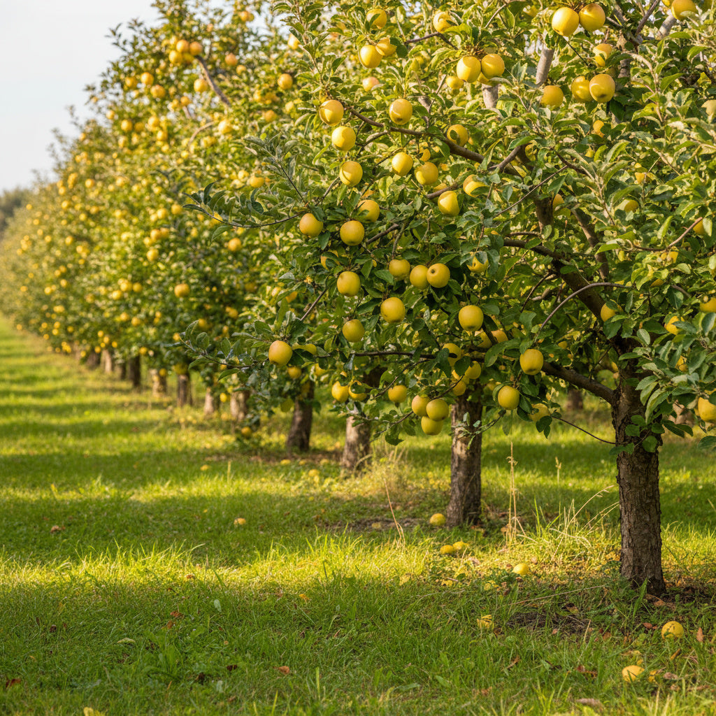 Pommier 'Golden Delicious' - Malus domestica 'Golden Delicious'
