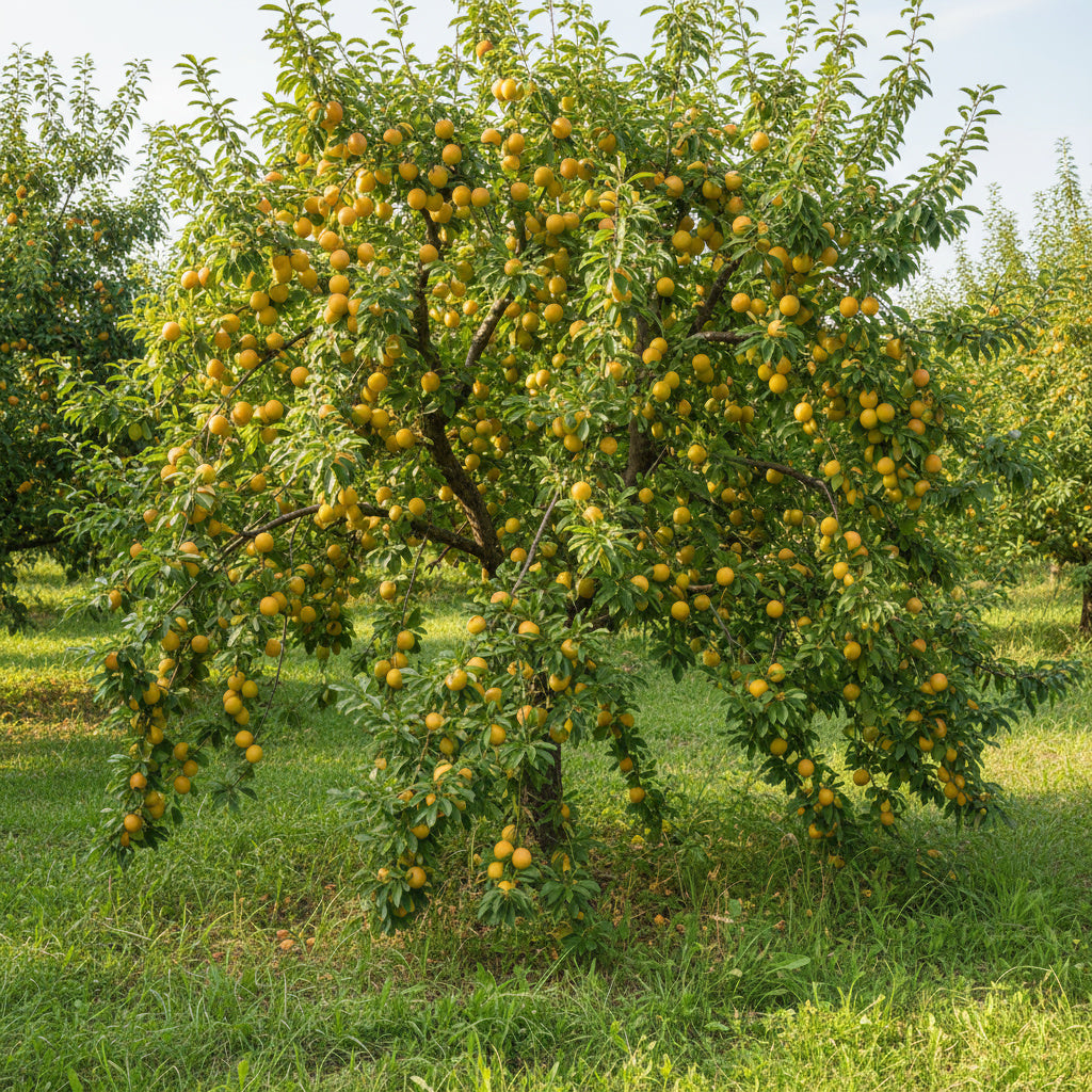 Prunier 'Reine Claude Dorée' - Prunus domestica 'Reine Claude Dorée'
