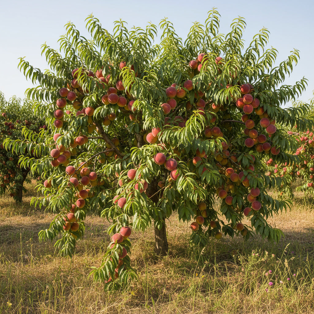 Pêcher 'Dixired' - Prunus persica 'Dixired'