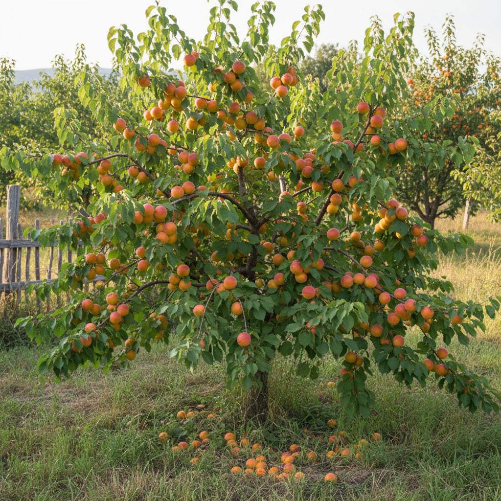 Abricotier 'Rouge du Roussillon'- Prunus armeniaca 'Rouge du Roussillon'