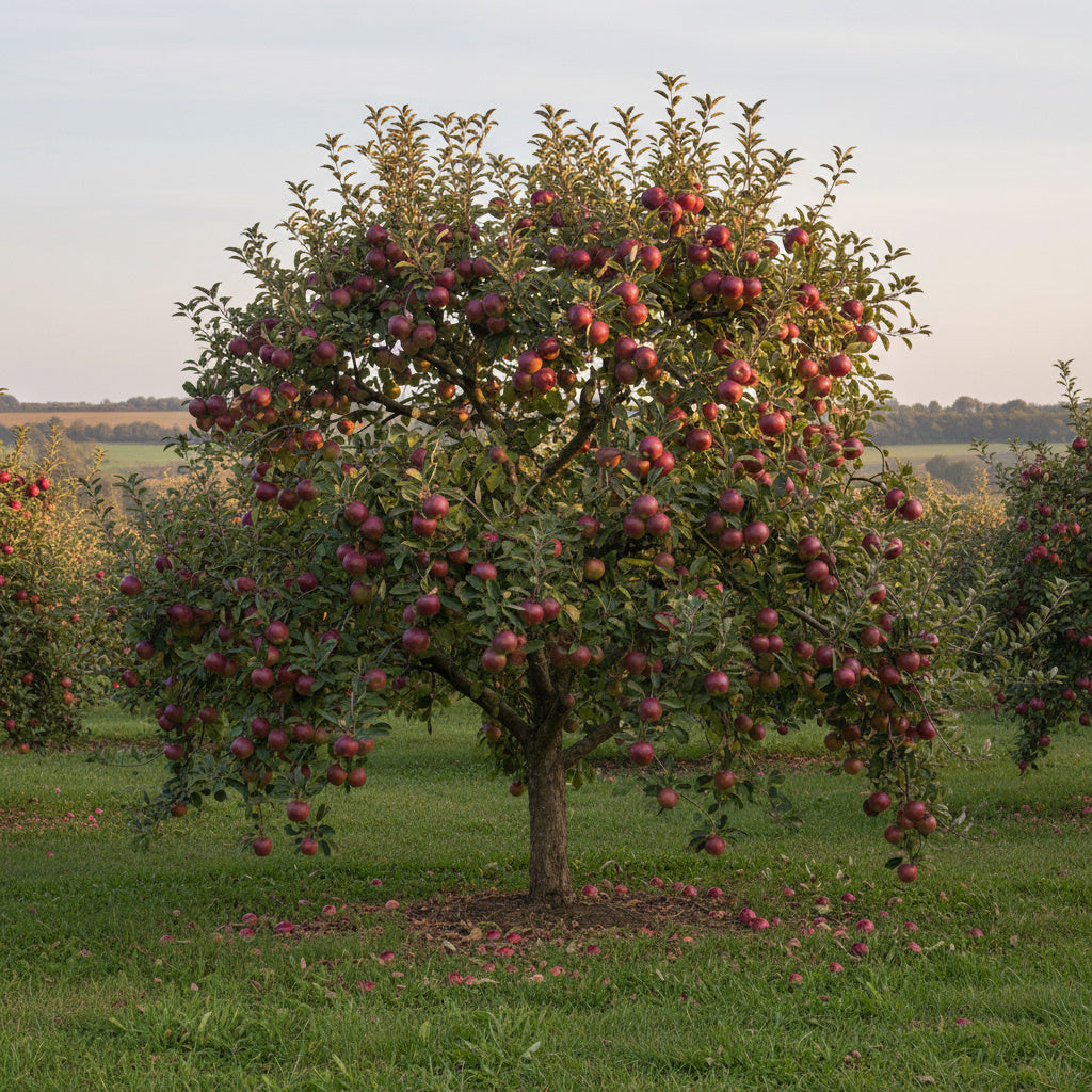 Pommier 'Melrose' - Malus domestica 'Melrose'