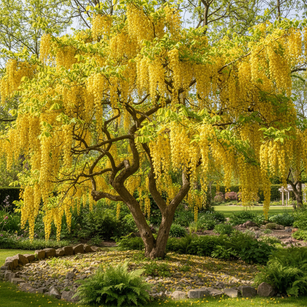 Cytise Vossi, Faux ébénier - Laburnum anagyroides Vossi