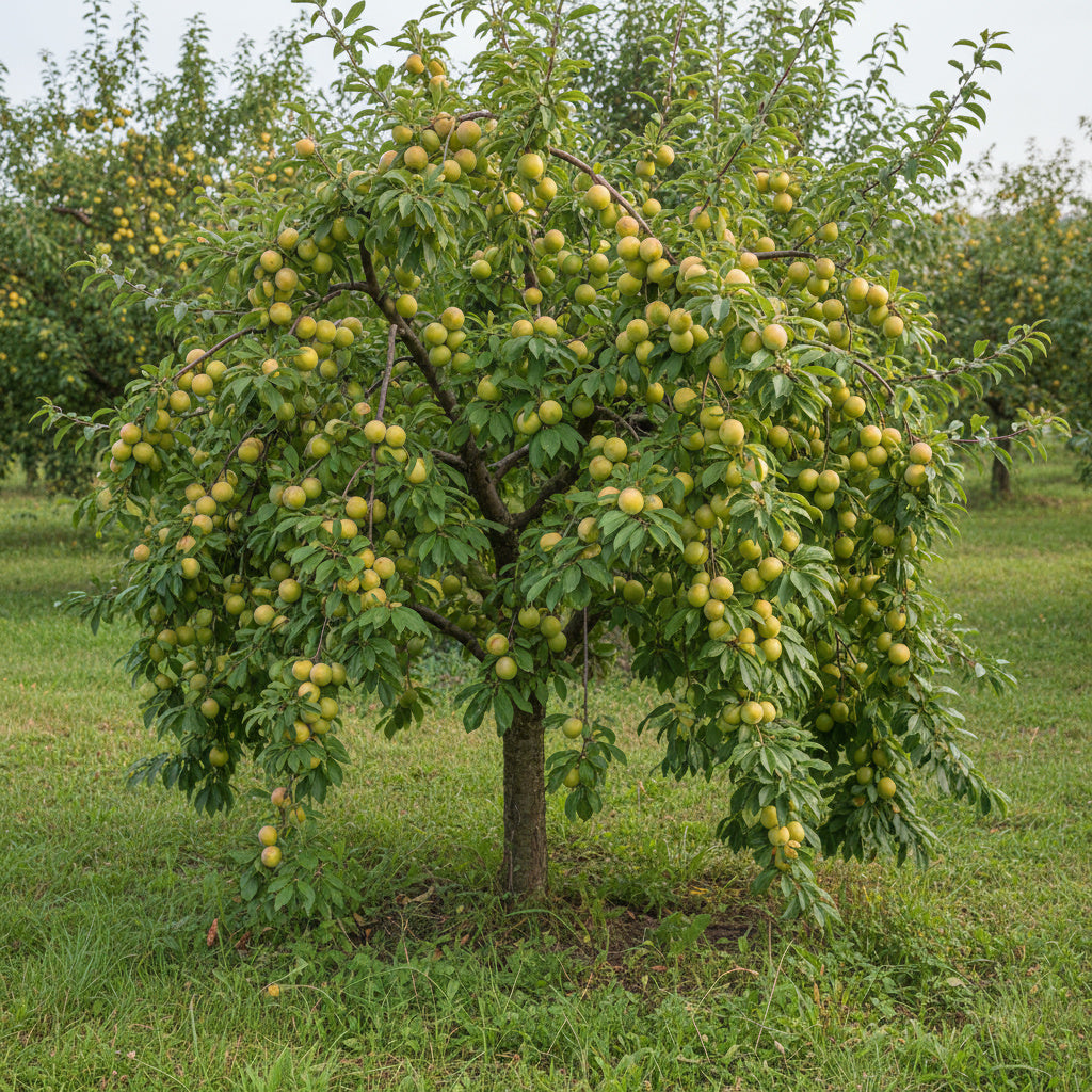 Prunier 'Reine Claude de Bavay' - Prunus domestica 'Reine Claude de Bavay'