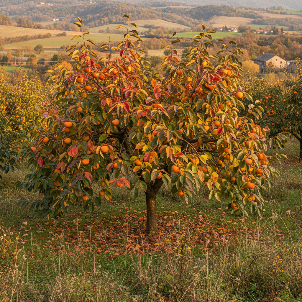 Plaqueminier Kaki 'Fuyu' - Diospyros kaki 'Fuyu'