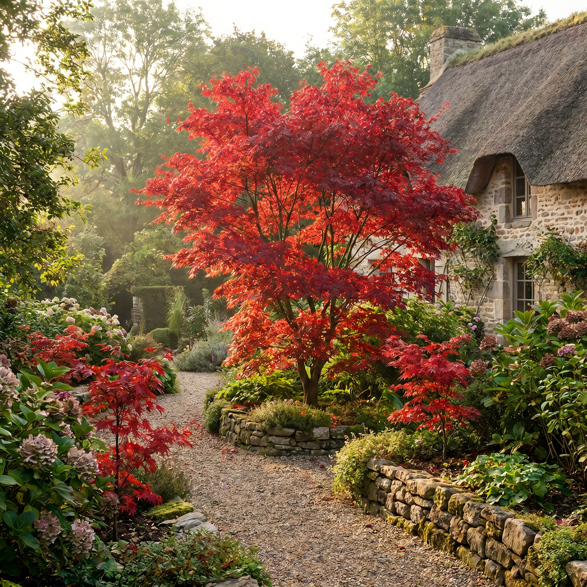 Érable du Japon 'Fireglow' - Acer palmatum 'Fireglow'