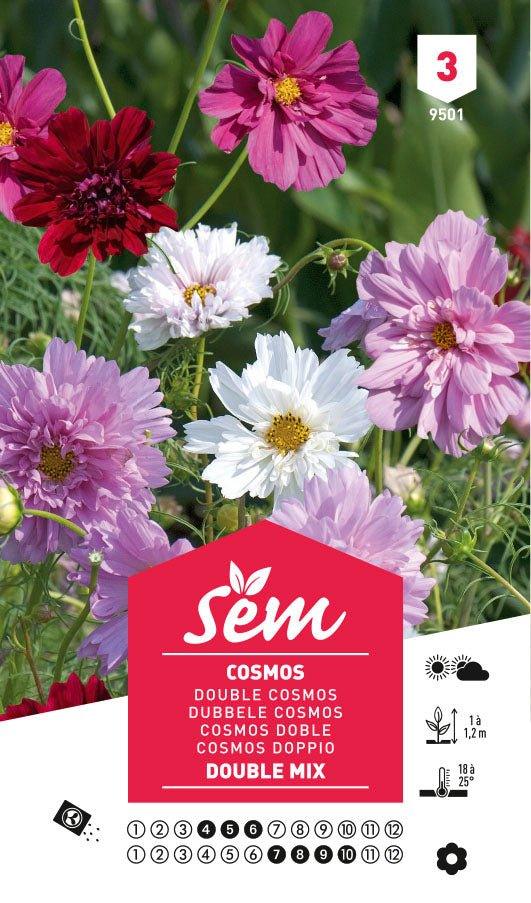 Graines de Cosmos Double Mix - FLEURANDIE