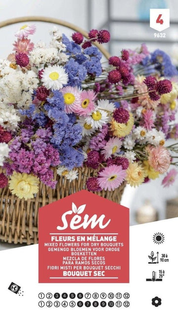 Graines de Fleurs en mélange bouquet sec XXL