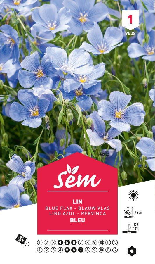 Graines de Lin Bleu - FLEURANDIE