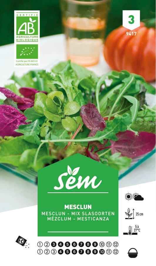 Graines de Mesclun BIO - FLEURANDIE