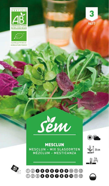 Graines de Mesclun BIO