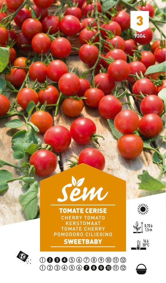 Graines de Tomate Cerise Sweetbaby - FLEURANDIE